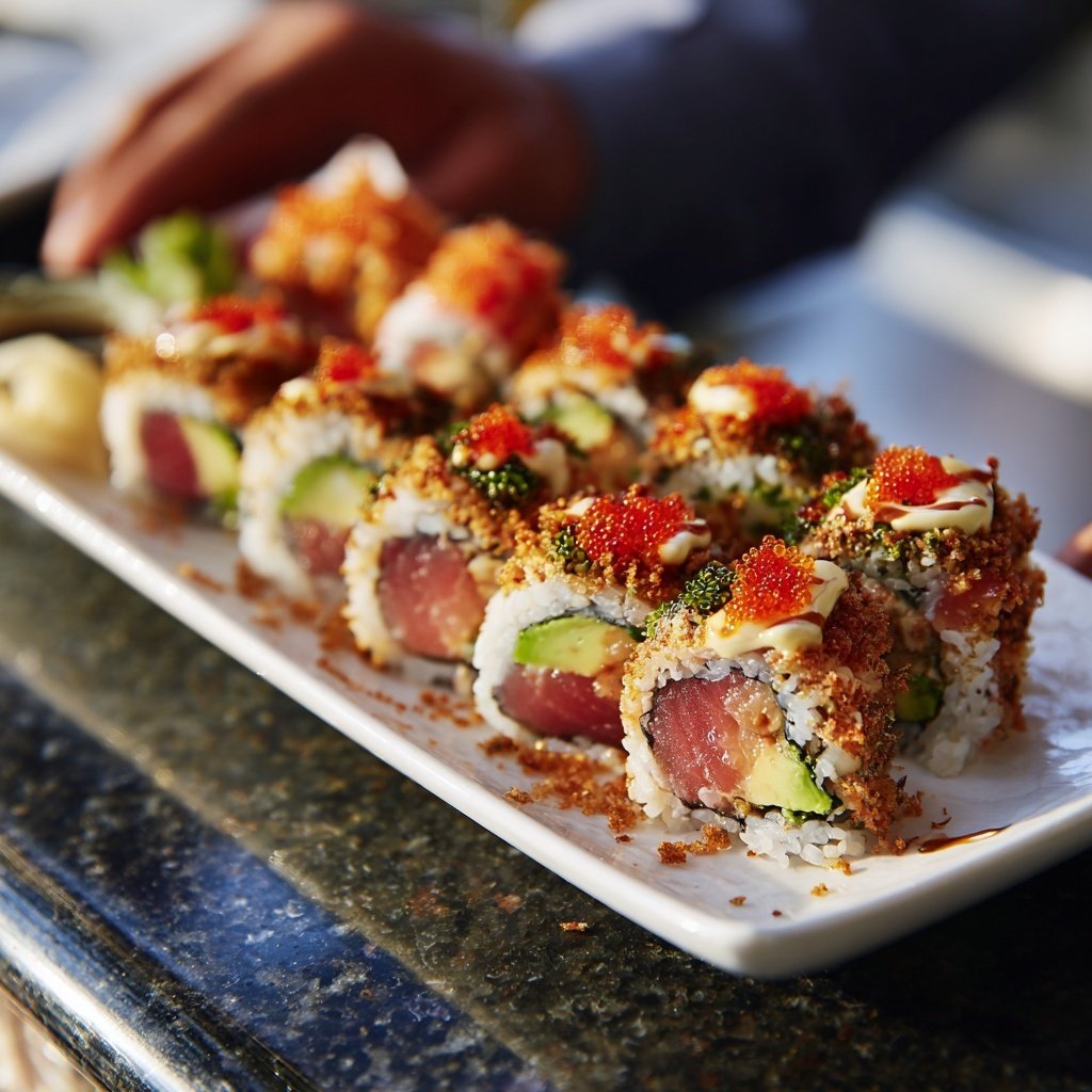 Global Japanese Sushi Rolls