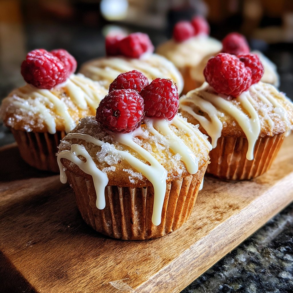 Lavish Raspberry Lemon Cupcakes