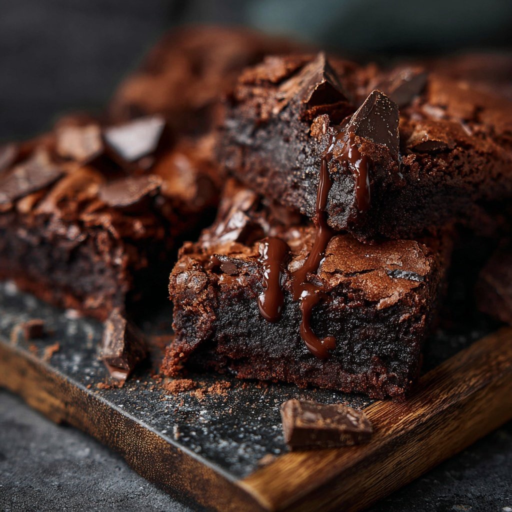 Dessert Chocolate Fudge Brownies